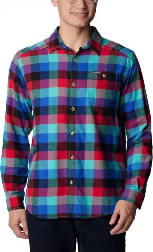 Plaid Sherpa Lined Shirt
