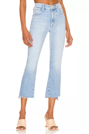 The Insider Crop Step Fray Jeans