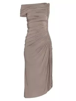 Asymmetric Pipe Dress