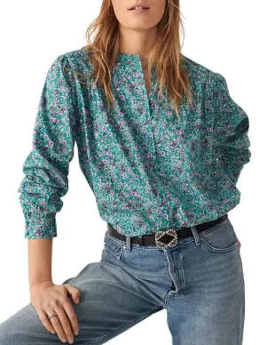 Floral Print Blouse