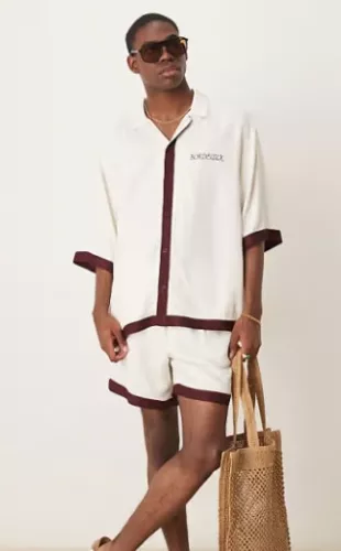 Co Ord Boxy Contrasting Set