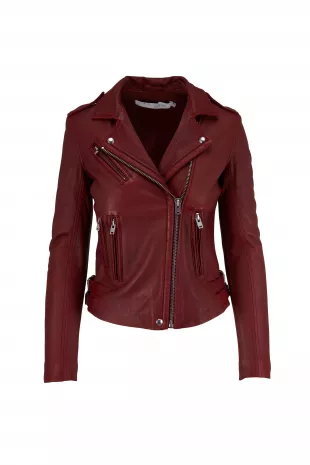 Han Cardinal Red Leather Jacket