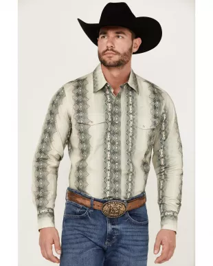 Checotah Long Sleeve Pearl Snap Western Shirt