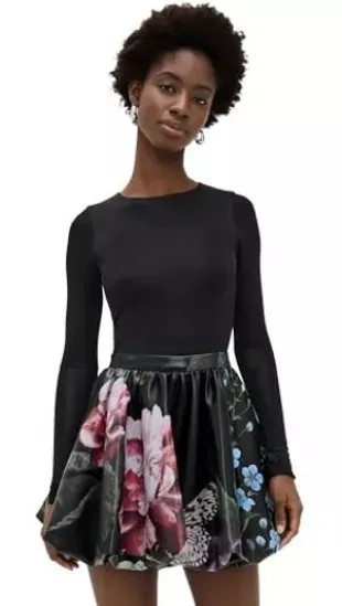 Women's Chara Ballet Bubble Hem Mini Dress