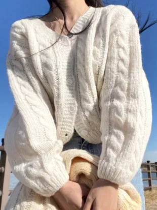 Cable Knit Cardigan