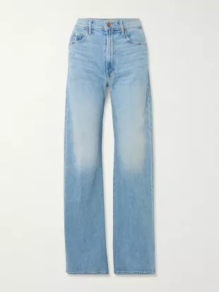 The Lasso Sneak High-Rise Wide-Leg Jeans