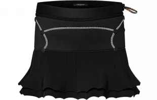 Fin Flounce Scuba Mini Skirt