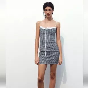 Combinaison Gingham Dress