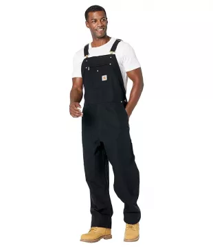 Duck Bib Overall - Black