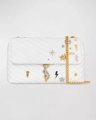 Edie Medium Celestial Stud Crossbody Bag