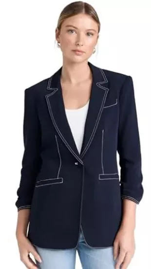 Crepe Khloe Blazer