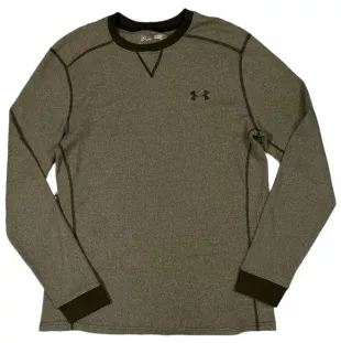 UNDER ARMOUR Cold Gear Shirt Green Long Sleeve