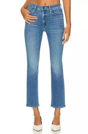 Nwot Mother the Mid Rise Rider ANkle Jeans Wish On a Star Size 28