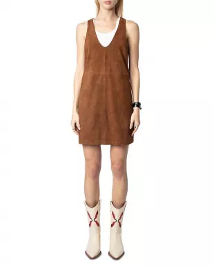 Rasha Suede Dress