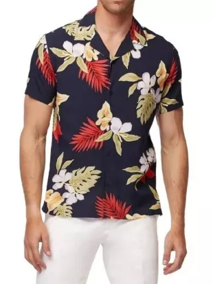 Neighbours 2025 Short Sleeve Floral Shirt