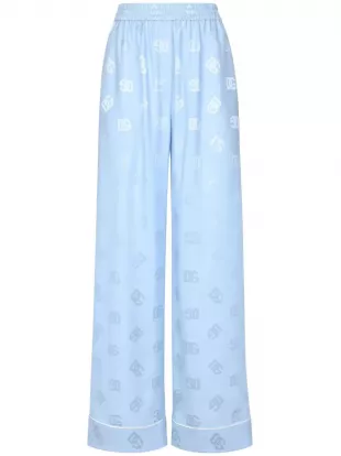 Logo Print Trousers