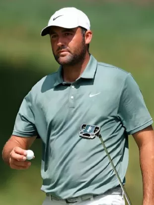 Scottie Scheffler BMW Championship 2025 Polo Shirt