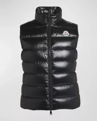 Black Puffer Vest