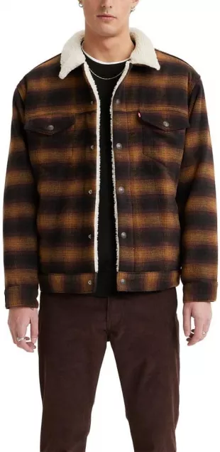 Men's Relaxed Fit Trucker Jacket