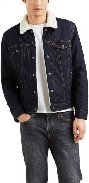 Men's Sherpa Lined Trucker Jacket