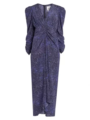 Albini Stretch Silk Midi Dress