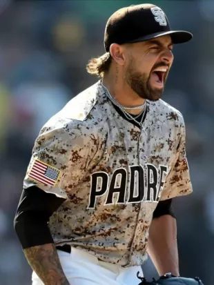 David Morgan San Diego Padres Camo Jersey