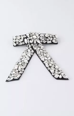 Crystal Bow Hair Clip