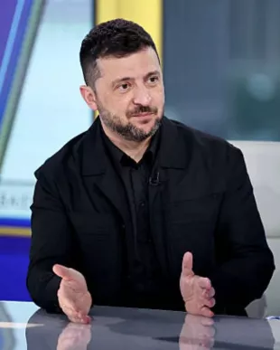 Volodymyr Zelenskyy Special Report 2025 Black Jacket