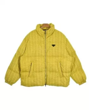 Down Jackets / Down Vests YellowxBlack