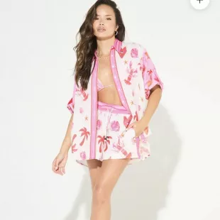 Women's Pink Jumpsuit