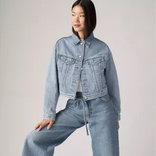 Premium Shrunken '90s Lightweight Trucker Jacket