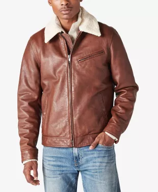 Aviator Leather Jacket
