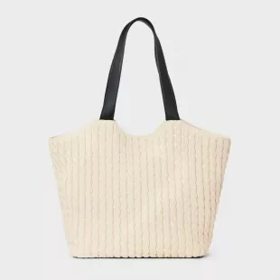 Quilted Shopper Tote