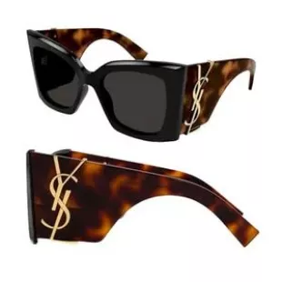 SL M119 Blaze Ysl Monogram Logo Sunglasses