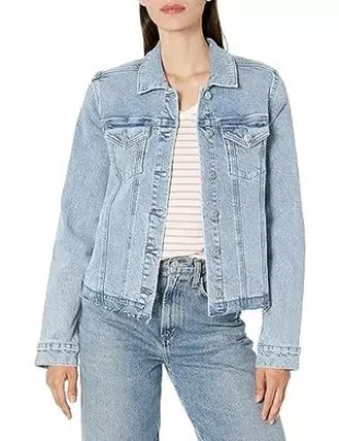 Rowan Jacket in Leela Distressed