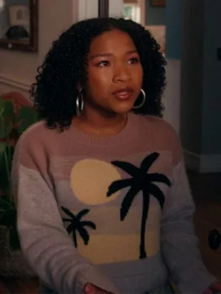 The Equalizer S05 Delilah Palm Tree Sweater