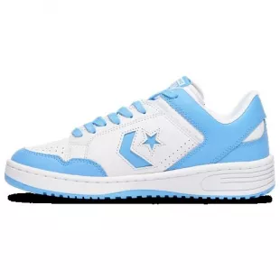 White/Light Blue Weapon Ox Sport Pack Sneakers.