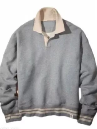 Travis Kelce New Heights Grey Sweatshirt