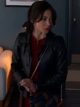 Murder in a Small Town Kristin Kreuk Leather Jacket