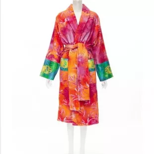 Jungle Print Bathrobe