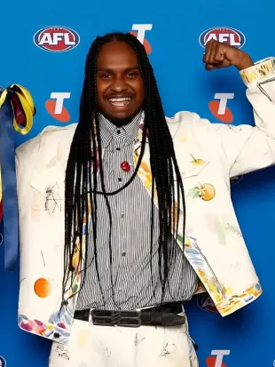 Baker Boy 2025 AFL Entertainment Media Opportunity Jacket