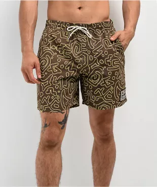 Floater Brown Board Shorts