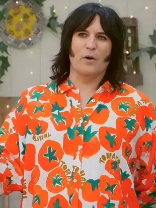 Great British Bake Off S16 Noel Fielding Tomato Shirt