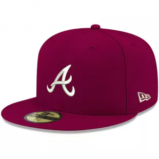 Atlanta Braves Burgundy 59FIFTY