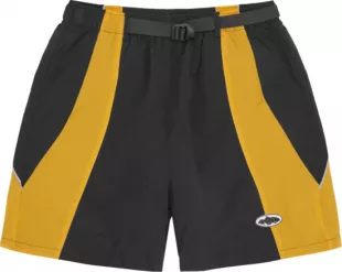 Black & Yellow Spring Shorts