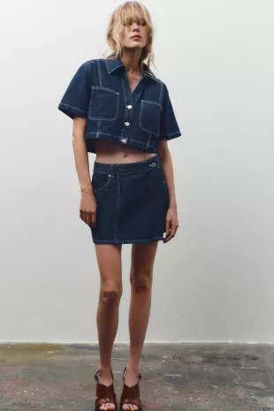 Z1975 Short Denim Shirt