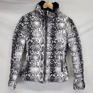 Snake Skin Zip Jacket