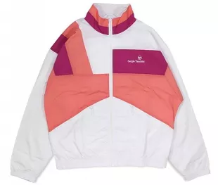 White Mosiac Track Jacket