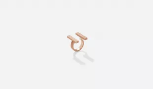 COLLECTION II RING DR/XV-II-S-BB1-RG-WS OR ROSE 18 KARATS 20 GR