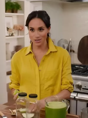 With Love, Meghan 2025 Meghan Markle Yellow Shirt